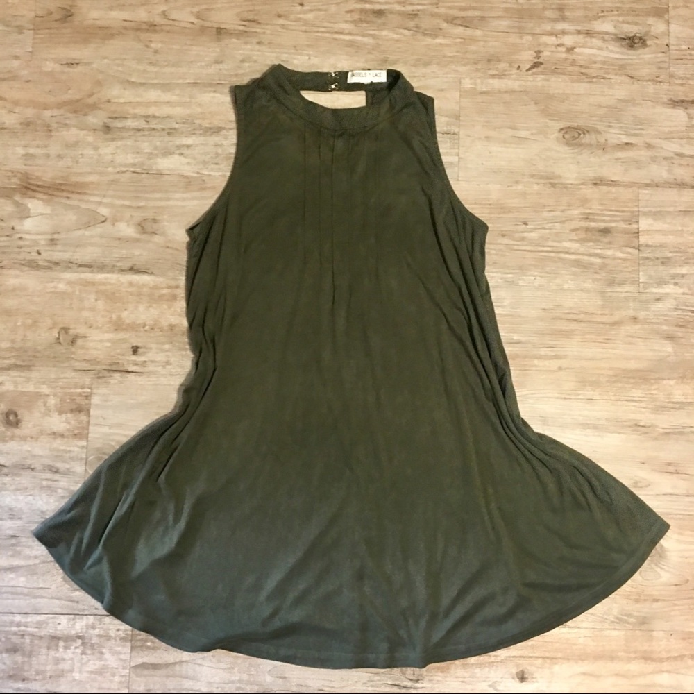 Jesse Suede Shift Dress